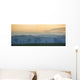 Sunset Over The Hills Wall Mural