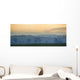 Sunset Over The Hills Wall Mural