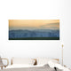 Sunset Over The Hills Wall Mural