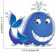Whale Wall Decal