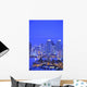 San Diego Skyline And Harbour Island Boats In The Foreground Wall Mural