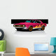 Purple hot rod car Wall Decal