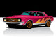 Purple hot rod car Wall Decal