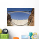 Bridge Crossing Colorado River And Glen Canyon Dam Wall Mural
