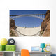 Bridge Crossing Colorado River And Glen Canyon Dam Wall Mural