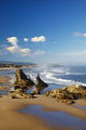 Morning Light Adds Beauty To Rock Formations At Bandon State Park Wall Mural