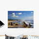 Morning Light Adds Beauty To Rock Formations At Bandon State Park Wall Mural