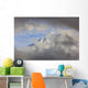 Mount Hood Through Storm Clouds Wall Mural