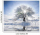 frozen winter trees Wall Mural