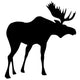 Silhouette Moose