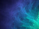 Abstract Blue Fluffy Design Wall Mural