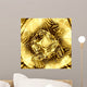 golden abstract background Wall Mural