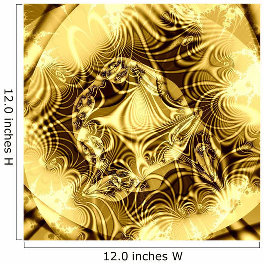 golden abstract background Wall Mural