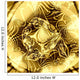 golden abstract background Wall Mural