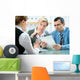mid-adult couple meeting with financial planner Wall Mural