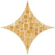 Astroid. Hypocycloid with four cusps Wall Decal