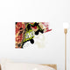 Skateboarding poster with grunge background Wall Mural