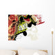 Skateboarding poster with grunge background Wall Mural