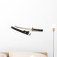 katana and Sheath Wall Decal