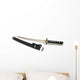 katana and Sheath Wall Decal
