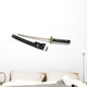 katana and Sheath Wall Decal