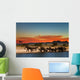 Herd of Elephants in African Savanna Wall Mural