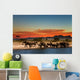 Herd of Elephants in African Savanna Wall Mural