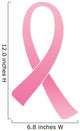 Breast Cancer Pink Ribbon Wall Decal