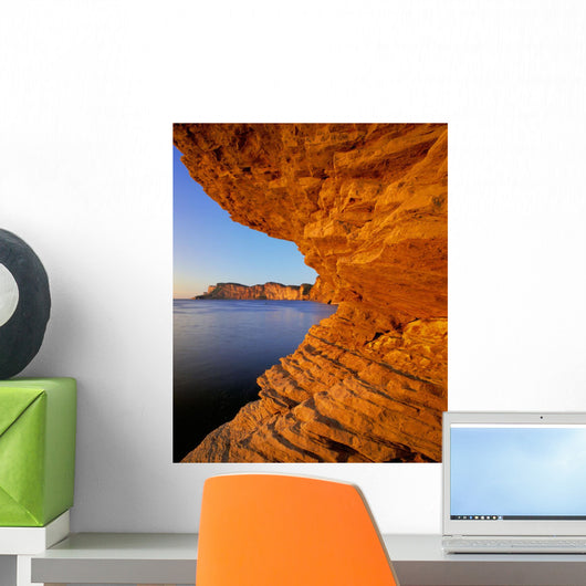 Cap Bon Ami, Forillon National Park, Gaspesie, Quebec Wall Mural
