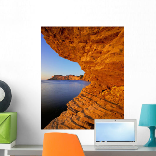 Cap Bon Ami, Forillon National Park, Gaspesie, Quebec Wall Mural