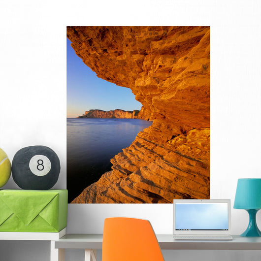Cap Bon Ami, Forillon National Park, Gaspesie, Quebec Wall Mural