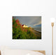 Cottages On St Lawrence River, Petit Vallee, Gaspesie, Quebec Wall Mural
