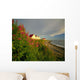 Cottages On St Lawrence River, Petit Vallee, Gaspesie, Quebec Wall Mural