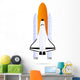 Space Shuttle Ready for Launch Wall Decal