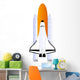 Space Shuttle Ready for Launch Wall Decal