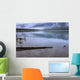 Foggy Morning With Clouds Over Emerald Lake Wall Mural