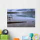 Foggy Morning With Clouds Over Emerald Lake Wall Mural