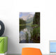 Reflections On Beaver Lake, Jasper National Park, Alberta Wall Mural