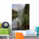 Reflections On Beaver Lake, Jasper National Park, Alberta Wall Mural