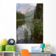 Reflections On Beaver Lake, Jasper National Park, Alberta Wall Mural