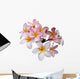 Frangipani Plumeria Flower Wall Decal