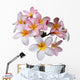 Frangipani Plumeria Flower Wall Decal