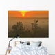 Sunrise Over The Great Sandhills, Near Sceptre, Saskatchewan Wall Mural