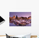 Marina At Dusk, Victoria, Vancouver Island, British Columbia Wall Mural