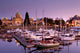 Marina At Dusk, Victoria, Vancouver Island, British Columbia Wall Mural