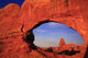 Sunrise At The Windows With Turret Arch Through The South Window Wall Mural