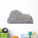 Gate Guardian Sleeping Lion Wall Decal