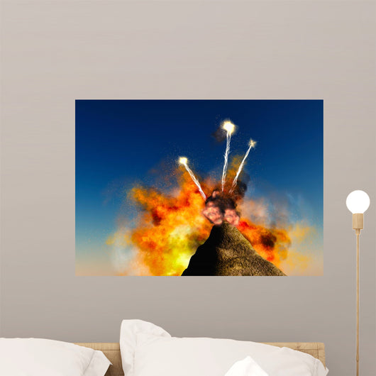 Young Volcano Being Born