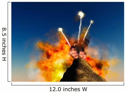 Young Volcano Being Born