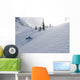 Skier Shredding Powder Below Nak Peak Wall Mural